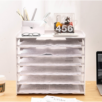 A3보관함 도화지 정리함 도면 서류 트레이 7단 정리대, 7단 서류꽂이