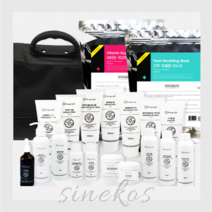 시내코스 2023년 피부자격증 실기재료 풀세트 (화장품19종+소도구39종), 가방미포함, 100