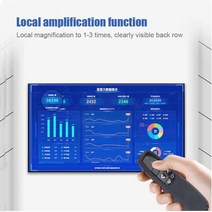 2.4GHz 무선 USB 파워 포인트 프리젠 테이션 PPT 플립 펜 리모콘 발표자 교사를 위한 레드 라이트 원격 제, 한개옵션0