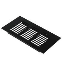 에어컨 커버 vents perforated sheet 알루미늄 air vent 그릴 홈, 검은색, 100mm, 600mm