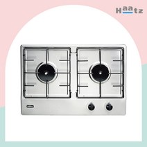 하츠 건전지형 가로 가스쿡탑 2구 HGR-2040SDS