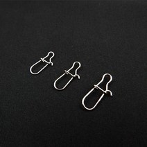 싸가지피싱 [싸가지피싱] NSB 듀오락스냅 무늬오징어 에깅 하드베이트 탑워터 미노우 낚시 도래, 1개