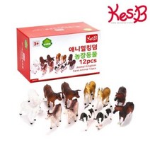 네이처 애니멀킹덤 농장동물 12pcs 집에서할수있는놀이