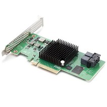 12G 내부 PCI-E SAS/SATA HBA 컨트롤러 카드 Broadcom의 SAS 3008 SAS 9300-8I와 호환, SAS 9300-8I