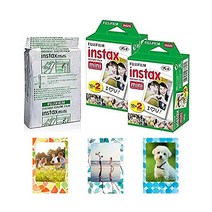 후지필름 인스탁스 미니 즉석 필름 10매x5팩(총 50매) + 포토 마그넷 3장