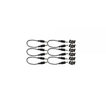 pired LED 케이블 6팩 - 클램프가 있는 10.2cm(4인치)