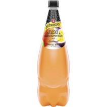슈웹스 Schweppes 천연 미네랄 워터 블러드 오렌지 패션프루트 탄산수 페트병 1.1L