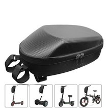 나인봇 레드윙 나노휠 전동킥보드 호환 가방 핸들바 사이드백 수납 보관 자전거 오토바이 바구니, 블랙(29.5x16.5x12.5cm), 1개