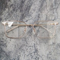 하루홀릭 사각 스퀘어 레트로스타일 반뿔테 가벼운 TR소재 하금테 투명안경테 NB-0091