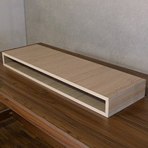 큐브프레임 DIY 주문제작 듀얼 공간박스형 맞춤 컴퓨터 모니터받침대, 콤페디움션(두께 18mm)