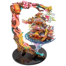 3D입체퍼즐 메탈퍼즐 월하신선의 집 만들기 모형제작 취미 키덜트