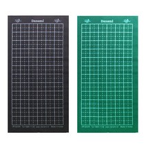 [홈앤스쿨] 단아미 서포 서도용 35x65cm 격자 오목판, 녹색