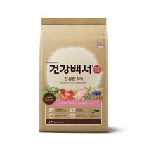 건강백서 견종별 기능별 건식사료 14종 4kg + 애니홀릭 엘라이신스틱 5피 증정, 코커스파니엘