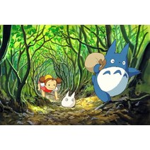 하비하버 이웃집토토로 지브리 직소퍼즐 모음 애니퍼즐 취미생활, 이웃집 토토로 우드 직소퍼즐 1000피스 옵션 7, 1000/500/300개