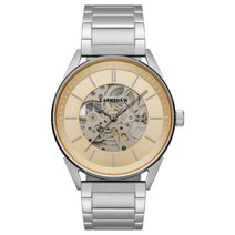 토마스 언쇼 베이쇼어 스켈레톤 남자 명품 패션 손목 시계 메탈 스트랩 시계줄 ES-8218-22