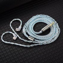 QKZ T1 8 코어 실버 도금 Hifi 블루투스 이어폰 업데이트 케이블 MMCX/2Pin 커넥터 사용 ZXN V90s, 01 T1 blue