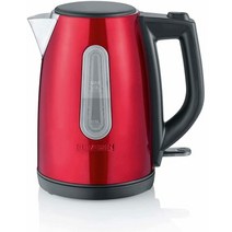 SEVERIN 전기 포트 주전자 2200W 1L 레드 WK 3417, 기본