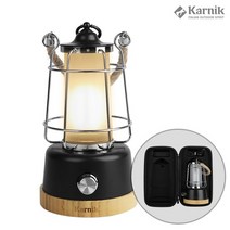 카르닉 빈티지로프 감성 캠핑랜턴 전용가방 세트, 빈티지로프 랜턴+전용가방