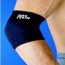 테니스 골프 팔꿈치보호대 엘보 압박 슬리브 검정색, M-검정색