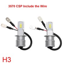 자동차 조명 100W H4 H7 슈퍼 브라이트 CSP Led 주간 주행 운전 안개등 램프 6000K 자동 헤드 라이트 하이 로우 빔 전구 2 피스, [06] 8000K, [04] H1