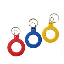 RFID NFC 복사기 1pc uid s50 1k 13.56mhz 변경 가능한 다시 쓰기 가능한 keyfob rfid nfc 카드 ic 카드 복사기 키 키 체인 토큰 태그 제어, 빨간색