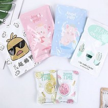 PKFARM 휴대용 미니 펀치 쿨팩 5P 세트 재사용 아이스팩 여름 아이스 얼음팩 얼음 찜질 찜질팩, 5개