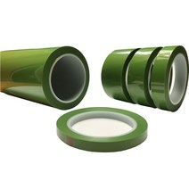 실리콘 점착 내열 마스킹 녹색 테이프, 25폭