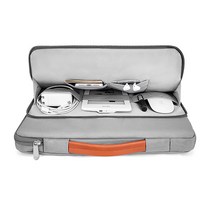티토시아 노트북 가방 laptop bag 맥북 그램 삼성 갤럭시 이온 에어백쿠션 360도 보호 파우치, 그레이