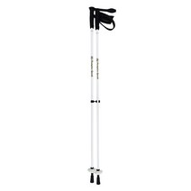 스키폴 스키스틱 70-130CM 사이즈별 고성능 알루미늄 카본 스키폴대, 자백색, 105cm