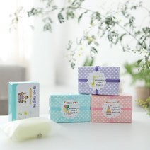 아이깨끗해 비누 유치원 어린이집 생일선물 선물포장 답례품 구디백, 1개