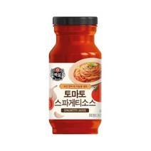 CJ제일제당 백설 토마토 파스타 스파게티소스, 610g, 3개