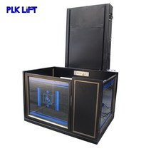가족을위한 저렴한 수직 계단 전기 유압 휠체어 리프트, 노란색