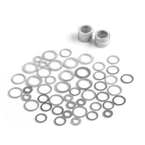 고무오링 패킹 실리콘 오링 고무링 알루미늄 와셔 가스켓 세트 10x14x1mm 플랫 금속 씰링 링 M6 M8 M10 M1, 01 20Pcs_05 14x20x1mm