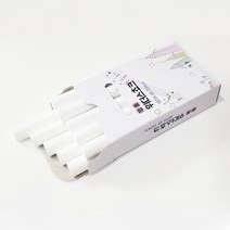 위더스초크(1갑 10개) - 건식초크분필 그린칠판교구, 하양(10개입), 1갑