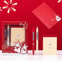 카코 미도트 래빗 젤펜 볼펜 메모지 엽서 선물 세트, 선택완료, 단품없음