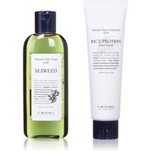 [클래식 세트] 르벨 (LebeL) 내츄럴 헤어 비누 위즈 SW (시위 240ml) & 내츄럴 헤어 트리트먼트 위드 RP