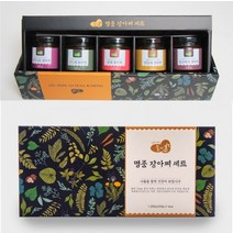 명이나물 곰취 곤드레 명품 장아찌 선물세트 120g 5종