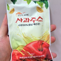예산 사과즙 100%과즙, 50포, 110ml