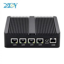 XCY-미니 PC 인텔 셀러론 J4125 쿼드코어 4x LAN 2.5G i225V NIC 소프트웨어 라우터 방화벽 VPN NAS 서버 Vitualization, 4GB 램 32GB SSD