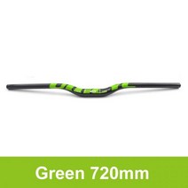 자전거 핸들바 손잡이 드롭바 라이저바 중국 ULLICYC 유명 브랜드 Ullicyc 탄소 MTB 핸들 바 평면 또는 상승 31.8*580/600/620/640/660/680/700, Green-rise-720mm