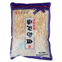 토호 튀긴양파 400g 양파튀김 양파토핑 어니언 후레이크, 1개