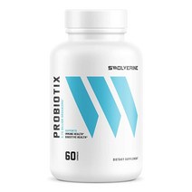 Swolverine Probiotix DE11 바실러스 서브틸리스 소화 건강 장 건강 면역 체계 지원 (60회분)