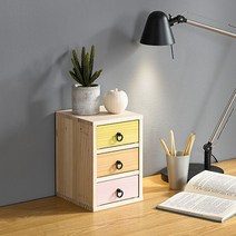 나무친구 미니 3단서랍장 _20229911EA, 쿠팡 02.미니3단(컬러), 쿠팡 본상품선택