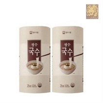 청수식품 [청수] 두루마리국수 2.5kg 2개 (총5kg), 4세트