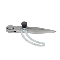Utoolmart 윙 디바이더 컴퍼스 CC11 조절 가능한 잠금 탄소강 마킹 도구 가죽 작업용 1개, 100(CC11)