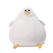 갈매기 덴마크 봉제 바디필로우 대형인형 쫀득한 인형 촉감 말랑모찌 웃긴 얼굴, 11×13.5cmcm
