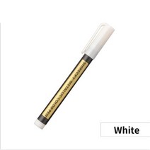 인생네컷앨범 초음파앨범 성장앨범 본식사진 웨딩포토북 컬러 하이라이터 방수 영구 금속 마커 펜 흰색 판지 크래프트 종이 사진 앨범 Diy 장식 1 개, [08] WHITE