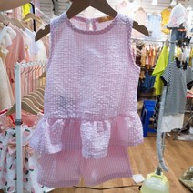 유니콘아동복 어린이 민소매 상하세트