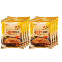 한우물 사천중화 볶음밥 (냉동), 8개, 210g