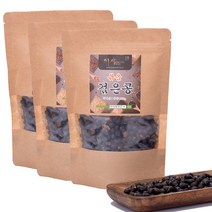 이삭방앗간 직접 볶은 국산 서리태 콩볶음 검은콩 250g, 3팩